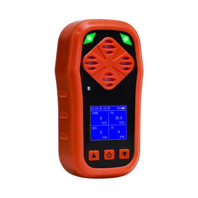 Moniteur de gaz industriel 4 analyseur de gaz multi CO H2S O2 détecteur de gaz combustible portable