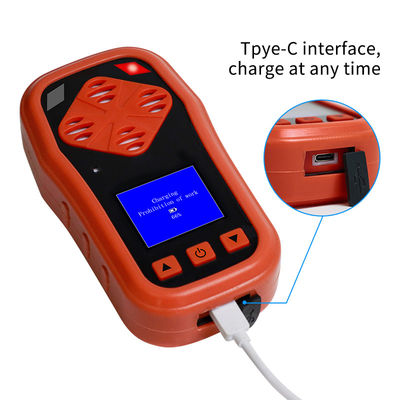 Analyseur de biogaz portable 4 en 1 CH4 CO2 H2S Détecteur multi-gaz Facile à utiliser Analyseur de biogaz