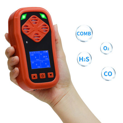 YA-CDX4 CE FCC Prix d'usine Détecteur de gaz 4 en 1 Portable Multi-gaz O2 CO LIE H2S Moniteur d'alarme de gaz