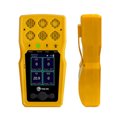 Détecteur multi-gaz portable à 4 compteurs de gaz