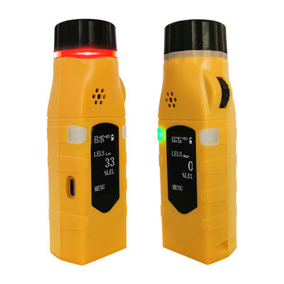 CE IP33 Détecteur de gaz portable pour O2 H2S CO SO2 Moniteur