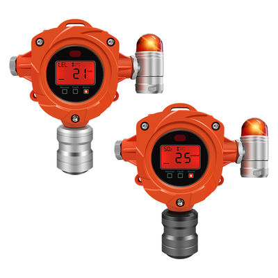 Hydrogène Cl2 So2 H2S Co2 Moniteurs de gaz fixes IP67 Détecteur de gaz d'hélium combustible