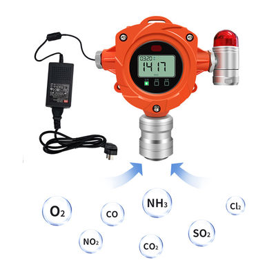 Moniteur de gaz de chlorure d'hydrogène HCL Monture murale Détecteur de gaz de phosphine PH3 toxique