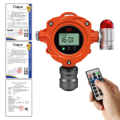 Détecteur de gaz infrarouge en ligne IP67 pour la détection de CO2 CH4 via l'interface RS485/4-20mA