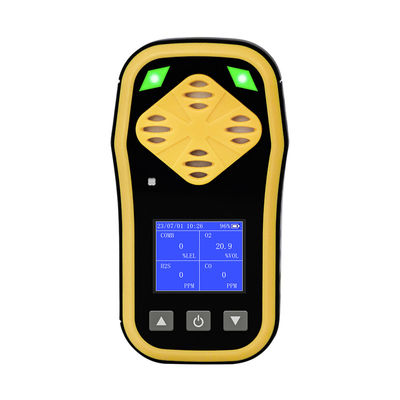 Analyseurs de gaz H2S CO O2 LEL 4 en 1 Détecteur portable de gaz de méthanol