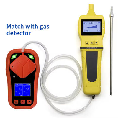 Détecteur de gaz multi-gaz à diffusion naturelle YA-CDX4 CO2 O2 H2S CO avec pompe à échantillonnage externe