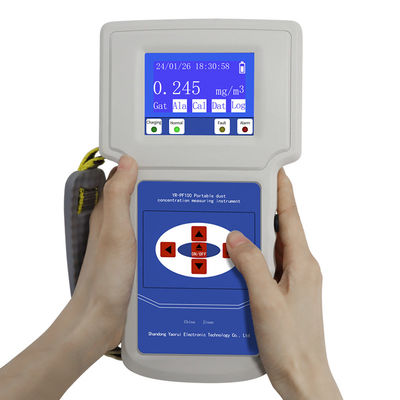 Moniteur portable de la concentration de poussière PM2,5 PM1,0 PM10
