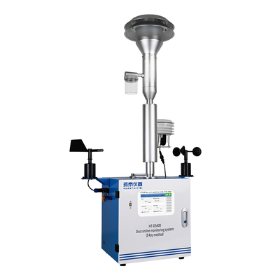 Système de surveillance de la qualité de l' air en ligne TSP, moniteur de particules PM2.5 PM10